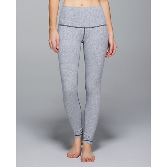 Lululemon Wunder Under Pant Heathered 